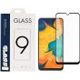 Zur Tempered Glass Screen Protector for Samsung Galaxy A50 - Transparent with Black Frame