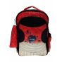 Gharibo Bags School Backpack With Pencil Case for Kids, Color Splash Pattern - Red