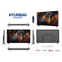 شاشة تلفزيون سمارت LED هيونداي 55 بوصة، دقة 4K UHD، بريسيفر داخلي - L55HYNDA650، مع ماجيك ريموت