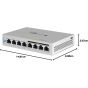 Ubiquiti Unifi Network Switch, 60W, 8 Ports, Grey - US-8-60W