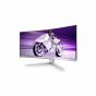 Philips Evnia 34 Inch WQHD QD OLED Curved Gaming Monitor, 175Hz, Silver - 34M2C8600