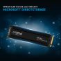Crucial P5 Plus Internal Solid State Drive SSD, 2.5 Inch,  2TB, Black - CT2000P5PSSD5