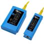 جهاز اختبار كابل شبكة ابلوس لان مزدوج، ازرق - WZ-468L