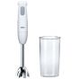 Braun MultiQuick 1 Hand Blender, 450 Watt, White - MQ 100 Curry