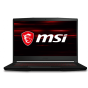 Msi GF63 Thin 10SC Laptop, Intel Core I7-10750H, 15.6 Inch FHD, 1TB HDD and 256GB SSD, 8GB RAM, NVIDIA GeForce GTX1650 4GB, FREEDOS - Black