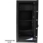 Safety Tech Super Jumbo Biometric Fingerprint Safe Box, 100 Liters, Black and Gold - GN100 SFT