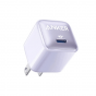 Anker 511 Nano Pro Wall Charger, 20 Watt, USB-C, Purple - A26376Q4-F0