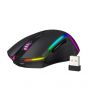 Redragon Optical Wireless Gaming Mouse, RGB, 8000 DPI, Black- M693