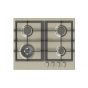 Kitchen Line Gas Built-in Hob 60CM, 4 Burners, stainless steel - IJ4VRSMSG0XS