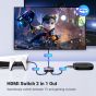 UGREEN HDMI Switch, 3 Ports, 4K - Silver