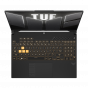 Asus TUF Gaming F16 Notebook FX607VU-RL007W, Intel Core i7-13620H, 512GB SSD, 16GB RAM, 16 Inch FHD Plus IPS 144Hz Display, NVIDIA GeForce RTX 4050 6GB, Windows 11 - Mecha Gray