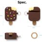 Elago Ice Cream Case for Apple Airpods - Dark Brown