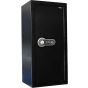 Safety Tech Super Jumbo Biometric Fingerprint Safe Box, 100 Liters, Black and Silver - GN100 SFT