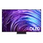 شاشة تلفزيون سامسونج 77 بوصة سمارت OLED، دقة 4K UHD، بريسيفر داخلي - 77S95DA 