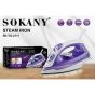 Sokany Steam Iron, 2000 Watt, Purple- SK-YD-2111