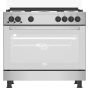 Beko Gas Cooker, 5 Burners, Stainless Steel- GGR 15115 DX NS