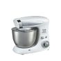 Black and White Stand Mixer, 600 Watt, White and Silver - SC-132A