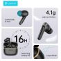 Celebrat WD03 V5.3 Wireless Buds-comfrtable In-Ear Noise Reduction 16H-Touch Sensor - Black