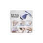 Relax and Spin Tone Hand Held Massager, White and Blue - MA-116     
