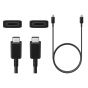 Samsung EP-TA845 Super Fast Charger 45W 2 Pin With cable Type-C To Type-C 5A - Black