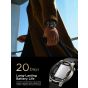 Joyroom Venture Series Smart Watch, Silver Case and Sunset Grey Strap- JR-FV1