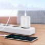 كابل USB-C يوجرين، 60 وات، 1 متر، ابيض - US264