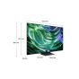 Samsung 65 Inch 4K UHD Smart OLED TV with Built-in Receiver - 65S90DA
