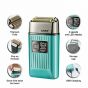 VGR Rechargeable Hair Shaver, Dry, Mint Green - V-357