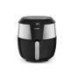 Tefal Air Fryer XXL, 1800 Watt, 5.6 Liters, ‎Black and Silver - EY701 with International Warranty