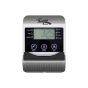 Inter Track Upright Magnetic Exercise Bike, 130KG, Black and Silver - IT-B240