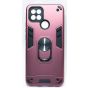 Back Cover with Finger Holder For Oppo A15 / A15S - Burgundy