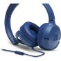 JBL Tune 500 On-Ear Headphones with Microphone - Blue
