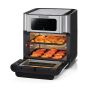 Black + Decker Air Fryer Oven Convection , 12 Liters, Silver - AOF100-B5