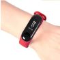 Bracelet silicone for XIAOMI 3 & XIAOMI 4 Watch Band Red Color