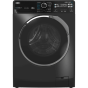 Zanussi Steammax Inverter Washing Machine, 7 Kg, Black - ZWF7221BL7