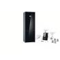 Bosch Series 6 No Frost Refrigerator, 435 Litres, Black - KGN49LB30U with Bosch Compact Power Meat Grinder, 1800 Watt, Black and White - MFW3850B