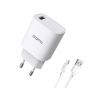Oraimo Cannon 2 Pro Wall Charger, 18W, USB-A Port, White - OCW-E97S