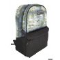 Gharibo Bags School Backpack for Kids, Letters Pattern - Multi Color