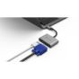 Adam Elements Casa VH1 USB Type-C to VGA and HDMI Adapter - Grey