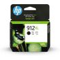 HP 912XLB Ink Cartridge, 315 pages, Black - 3YL84AE