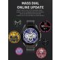 W3 Smart Watch, 1.3 Inch - Black