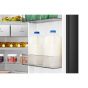 Hisense No-Frost Side By Side Refrigerator, 649 Liters, Inverter, Black - RS5N668SMFA1
