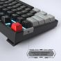 Magegee Wired Gaming Keyboard, Red Switch - Black and Grey