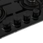 Fresh Built-In Gas Hob, 60 cm, 4 Burners, Glass - HFR60CMGC3