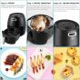 Uten Air Fryer, 6.5 liters, 1800 Watt, Black - HF-1088