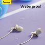 Baseus Bowie P1x Wireless Earphones, White - NGPB010002