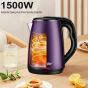Sonifer Electric Kettle, 1.7 Liter, 1500 Watt, Purple - SF-2102