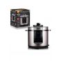 RAF Electric Pressure Cooker, 6 Liter, 1000 Watt, Silver- R171