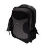 Gharibo Bags School Backpack With Pencil Case for Kids, Solid Pattern - Grey and Black