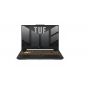 لاب توب جيمنج اسوس تي يو اف  F15 FX507VU-LP163W، انتل كور i7-13620H، هارد SSD سعة 512 جيجا، 16 جيجا رام، شاشة بدقة FHD مقاس 15.6 بوصة بمعدل تحديث 144 هرتز، كارت شاشة نفيديا جي فورس RTX 4050 سعة 6 جيجا GDDR6، ويندوز 11 - رمادي